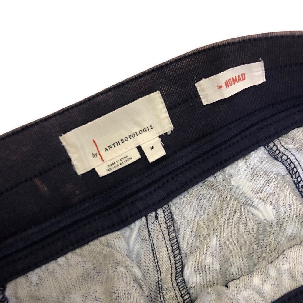Anthropologie The Nomad Navy Blue Floral Lyocell Joggers - Picture 4 of 11